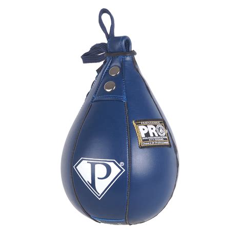 pro boxing leather speed bag navy blue    sizes colors