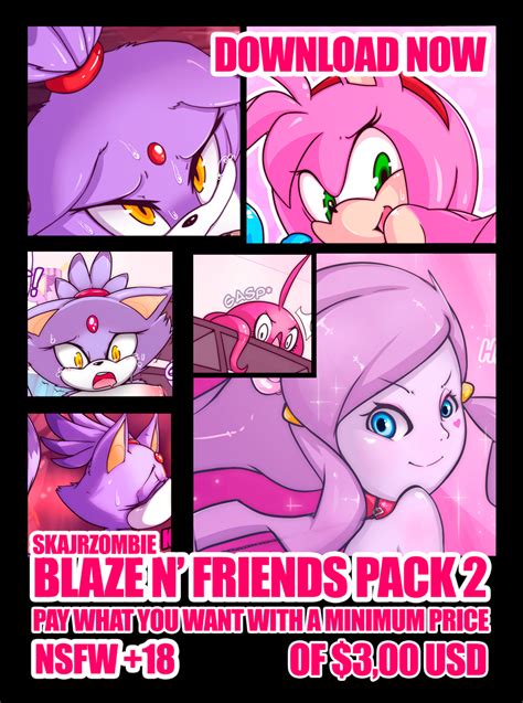 Blazenfriendspack No 2 By Skajr Hentai Foundry