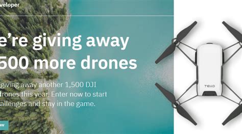 ibm giving   dji tello drones