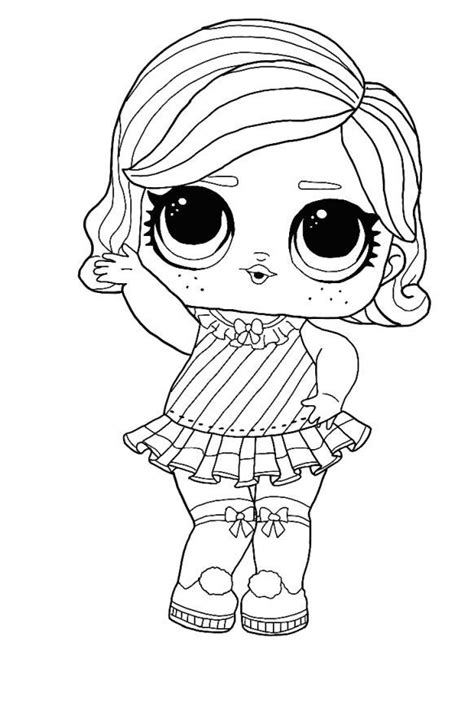 christmas lol dolls coloring pages