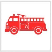 strijkapplicatie brandweerauto applicaties plotterdatei silhouette