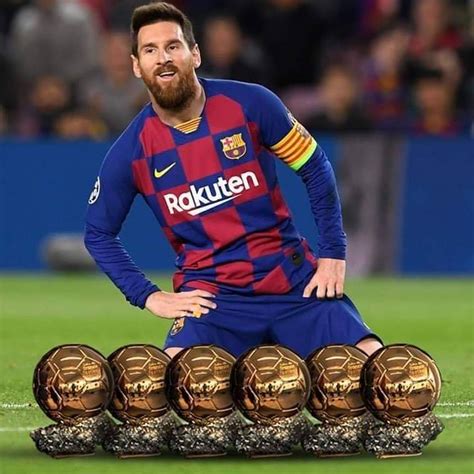Lionel Messi Wins A Sixth Ballon D Or Store