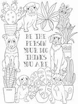 Coloring Pet Pages Stamping sketch template