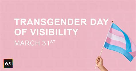 Trans Day Of Visibility Tdov Queer Events