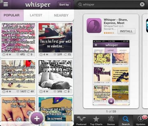 new whisper app encourages you to share your secrets