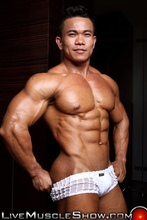 bodybuilder asian muscle
