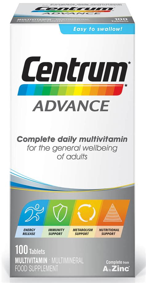centrum advanced multi vitamin  tablets