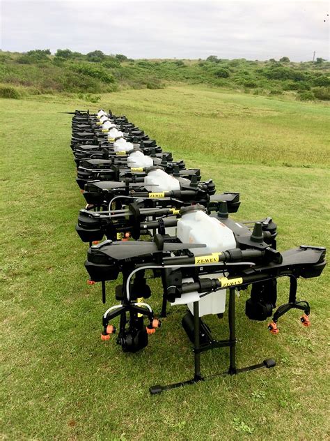 crop spraying drones  slowly    sa   good news  smaller farms