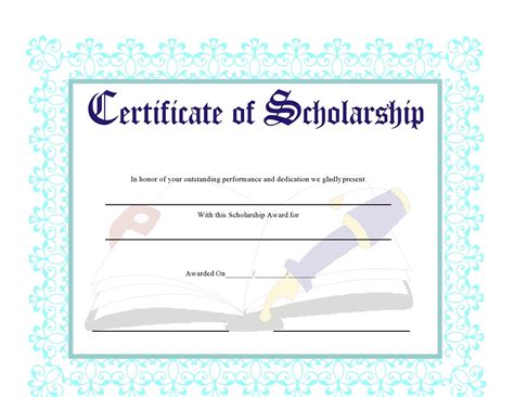scholarship certificate templates   printable word searches