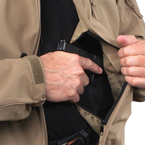 mens concealed carry tactical jacket master  concealment