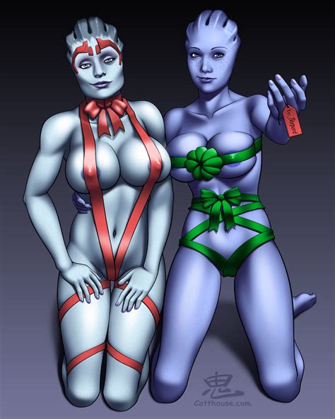 samara and liara tsoni mass effect hentai image the hentai world