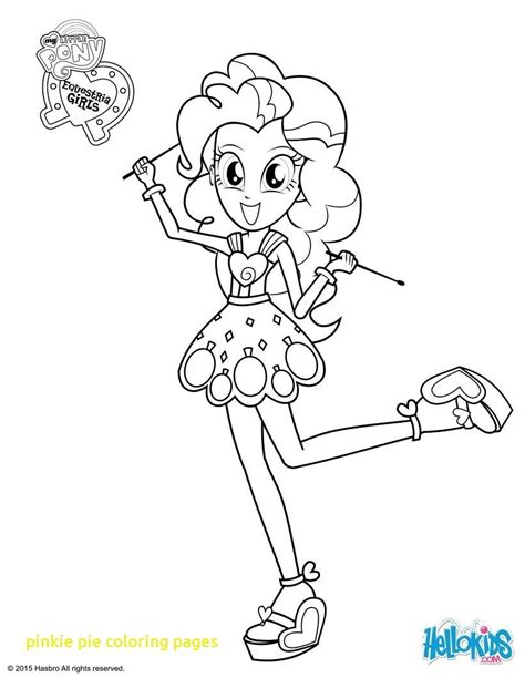 pinkie pie coloring pages  equestria girls    pony