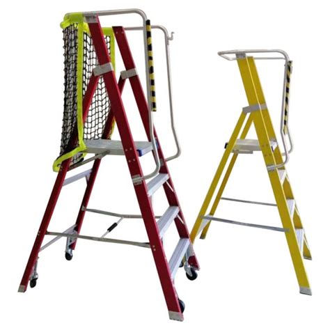 fiberglass platform ladder rapid access equipments rental