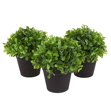 fake plant decoration set   potted artificial house plants fake