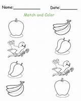 Worksheets Match Color Worksheet Printable Preschool Printables Lessons Colour Printed Great Choose Board sketch template