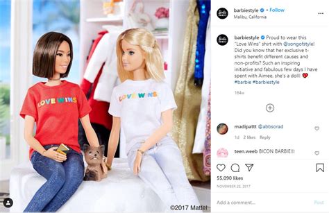 Barbie Barbie Has A Girlfriend Photo Of Mattel Doll Wearing Love