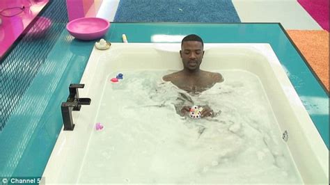 ray j is caught playing with rubber duckies during bath time in the cbb house daily mail online
