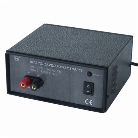 powertech dc regulated power supply vdc  amp
