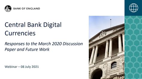 new forms of digital money and central bank digital currencies webinars