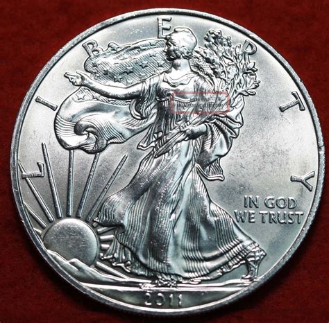 uncirculated  american eagle silver dollar