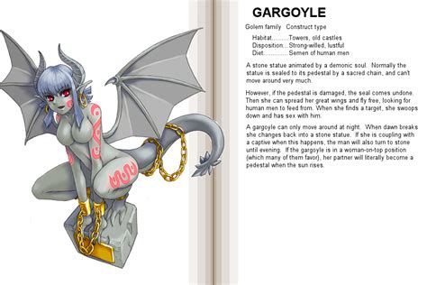 Gargoyle Monster Girl Encyclopedia Sorted By Position Luscious