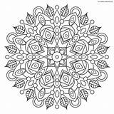 Coloring Mandala Pages Pattern Colouring Book Wellness Etsy Choose Board sketch template