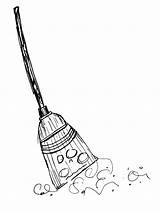 Broom Dust Allergy Sketch Coloring Pages Paintingvalley Tumblr sketch template