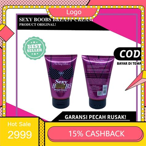jual [100 ampuh] sexy boobs breast cream bpom by the body culture krim