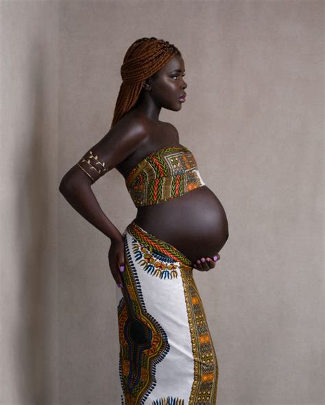 Beautiful Maternity Photoshoot West African Fashion