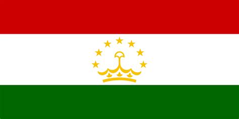 tadschikische nationalflagge fahnen der welt