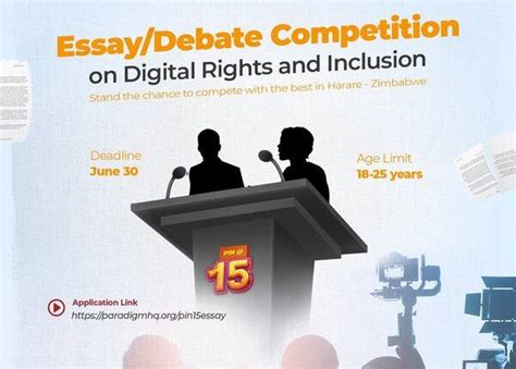 paradigm initiative pin essaydebate competition  digital rights