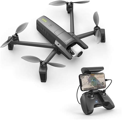 parrot anafi  ultra compact flying  hdr camera drone grey amazoncouk toys games