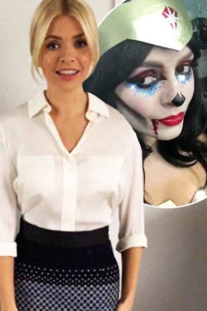 holly willoughby s sexiest halloween looks fashion ideas