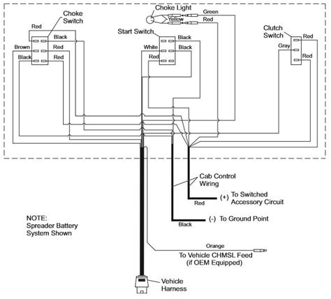 western salt spreader control wiring diagram flakeinspire