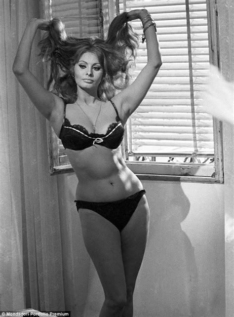sophia loren says she is grateful she has aged very well daily mail online