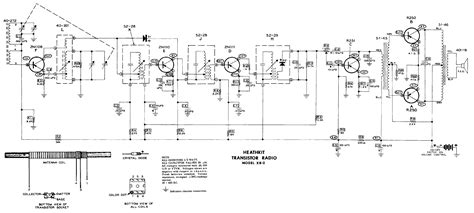 transistor radio circuit diagram