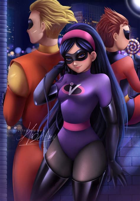 My Take On Ten Years Later Violet Parr A K A Invisigirl Along With
