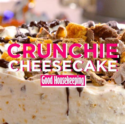 cheesecake recipes how to make a cadbury crunchie cheesecake