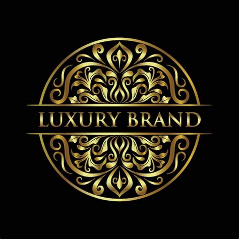 premium vector luxury brand logo template