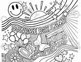 Coloring Camp sketch template