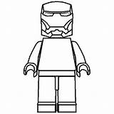 Lego Coloring Man Iron Pages Figure Printable Drawing Print Minifigure Template Mask Stikbot Para Person Color Getcolorings Avengers Armor Legos sketch template