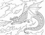 Dragon Coloring Fire Breathing Pages Printable Colouring Fantasy Museprintables Paper Pdf Choose Board Sheets sketch template