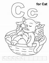 Letter Coloring Cat Pages Printable Preschool Practice Handwriting Letters Clipart Kids Library Crafts Popular Preschoolcrafts sketch template