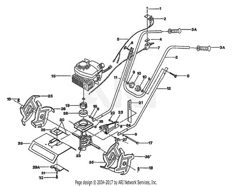 craftsman rear tine tiller transmission diagram wiring diagram pictures