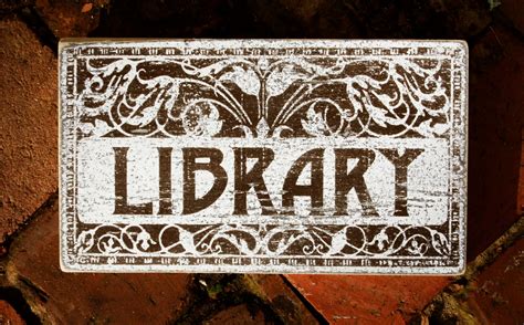 popular items  library sign  etsy