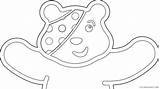 Bear Pudsey Coloring Cbbc Newsround Makeover Designers Gets Famous Coloring4free Bears Related Posts Head sketch template