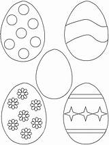 Easter Egg Cut Basket Cutouts Coloring Crafts Paper Templates Plate Stencil Print Outs Color Kids Clipart Library Pages Popular Coloringhome sketch template