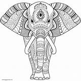 Zentangle Elefante Elefant Mandalas Seniors Supercoloring Dementia Elefantes Healthcarechannel Kolorowanka Drukuj sketch template