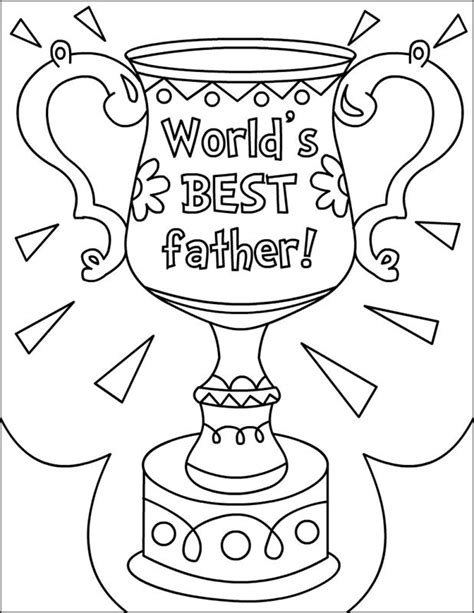 fathers day coloring pages fathers day coloring page fathers day