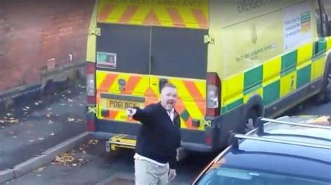 Shocking Footage Shows Paramedic Verbally Abused By Driver For Parking